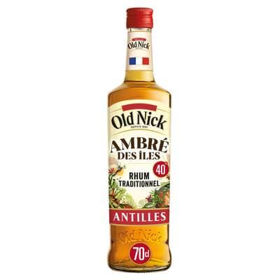 Old Nick Rhum Ambré des iles 40°, 70cl