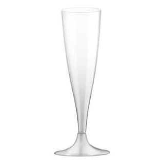 Homea Flûte a champagne transparent, 6 flûtes à champagne