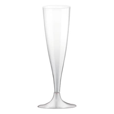 Homea Flûte a champagne transparent, 6 flûtes à champagne