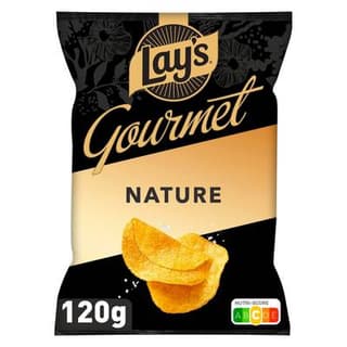 Lay's Chips Gourmet nature 120g, 120g