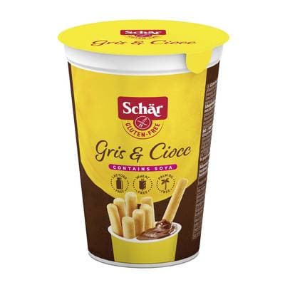 Schär En-cas Gris et Ciocc sans gluten, 52g