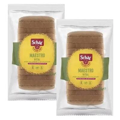 Schär Pain Maestro Vital aux céréales sans gluten, Lot de 2x350g