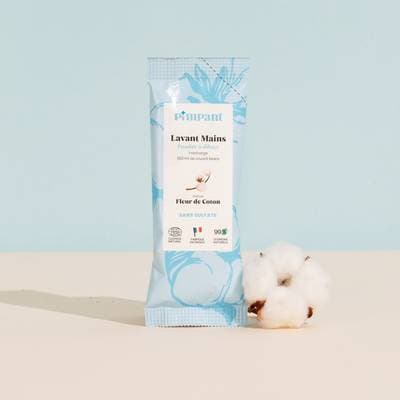 Pimpant Gel Lavant Mains Fleur de Coton, 1 recharge
