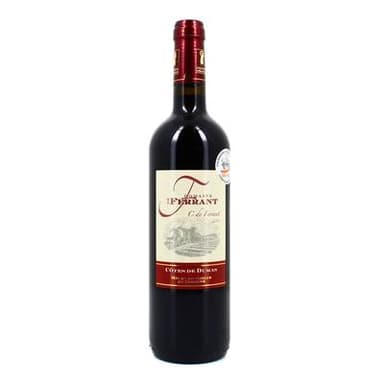 Côtes De Duras Rouge AOC C de Ferrant, cuvée fûts de chêne, 75cl