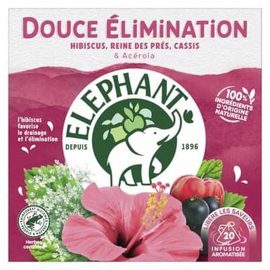 Elephant Infusion Douce Elimination, 20 sachets