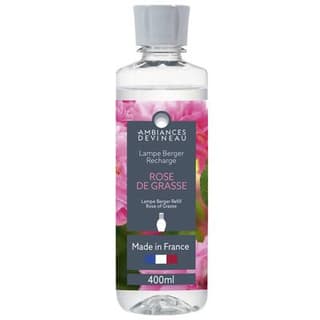 Ambiances Devineau Recharge pour lampe Berger Rose de Grasse, 400ml