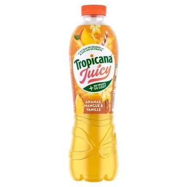 Tropicana Boisson aux fruits saveur ananas mangue vanille, 1L