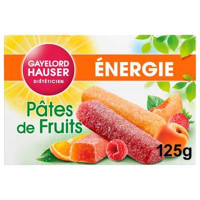 Gayelord Hauser Pâtes de fruits au germe de blé, 125g