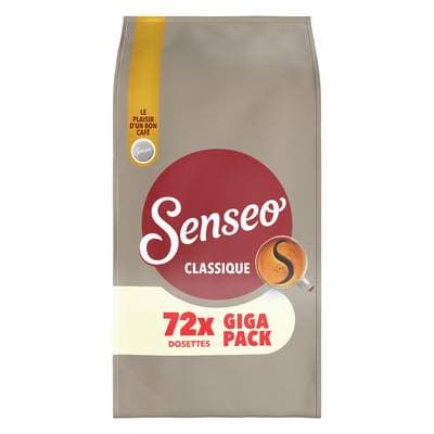 Senseo Dosettes Classique, 72 dosettes