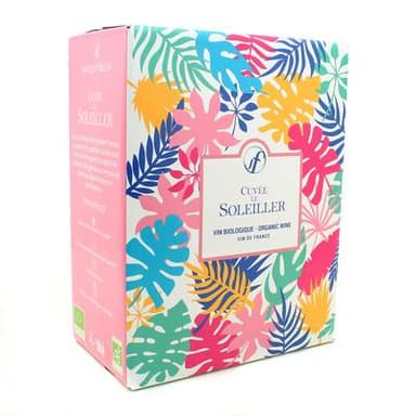 Vin De France rosé Soleiller Bio, Bag in box 3L