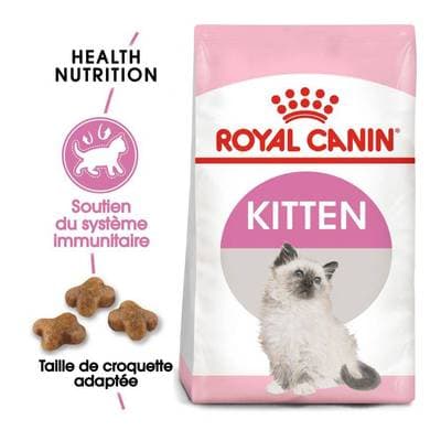 3182550702447 - Royal Canin - Croquettes Kitten Soutien Système Immunitaire pour Chaton
