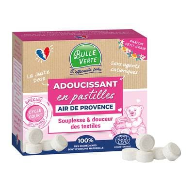 Bulle Verte Adoucissant Linge Air de Provence Ecologique Ecocert, 20 lavages