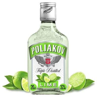 Poliakov Vodka Lime, 20cl