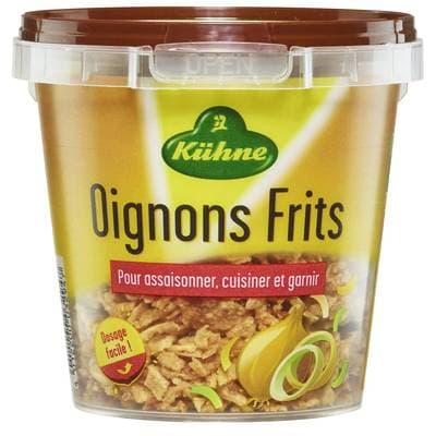 Kühne Oignons frits, 100g
