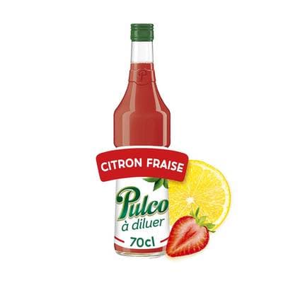 Pulco Concentré citron fraise, 70cl