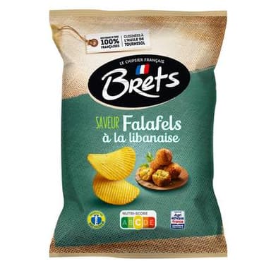 Bret's Chips ondulé saveur falafel, 125g