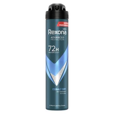 Rexona Men Déodorant spray Anti-Transpirant Cobalt Dry, 200ml