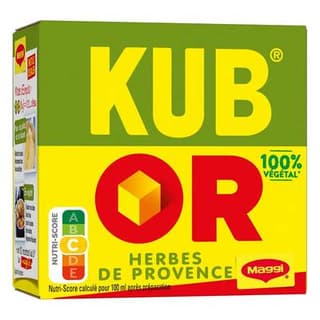 Maggi Bouillon Kub Or aux Herbes de Provence - 32 Cubes, 32x4g