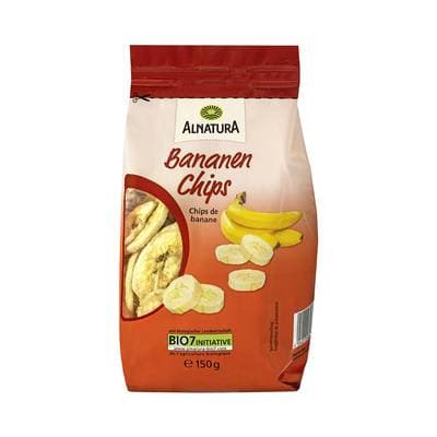 Alnatura Chips de banane bio, 150g