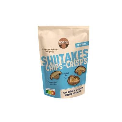 Borde Chips de Shiitake original, 50g