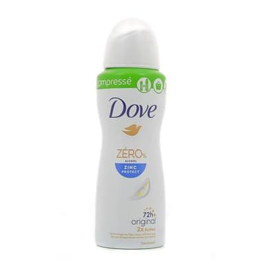 Dove Déodorant Compressé Original 0% Alcool, 100ml