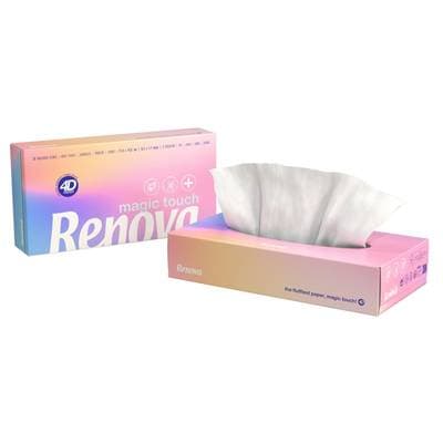 RENOVA Mouchoirs Boite Magic Touch, 70 mouchoirs