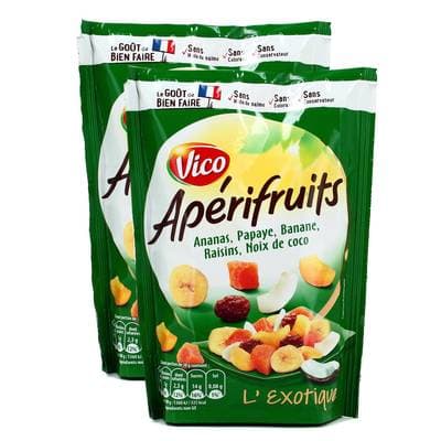 Aperifruits Mélange vert, Lot de 2x120g