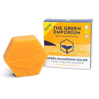 3760201135747 - The Green Emporium - Après-shampoing solide pour tous types de cheveux