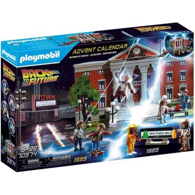 PLAYMOBIL® Christmas Calendrier de l'Avent Retour vers le futur, 70574