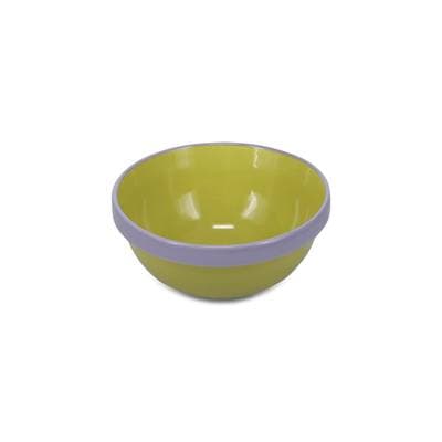 Collection Duo Bol 15,5xH6,5cm vert/violet Duo, 1 pièce
