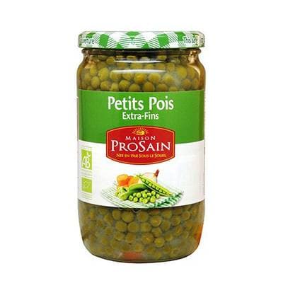 Prosain Petits pois extra fins bio, 690G