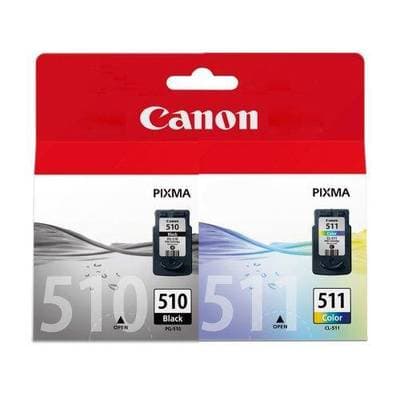 Canon Cartouche d'encre PG 510 + CL 511, 2  cartouches