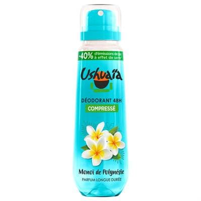 Ushuaïa Déodorant 48h Monoï de Polynésie, 100ml