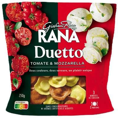 Giovanni Rana Duo  Ravioli Tomate & Mozzarella, 250g