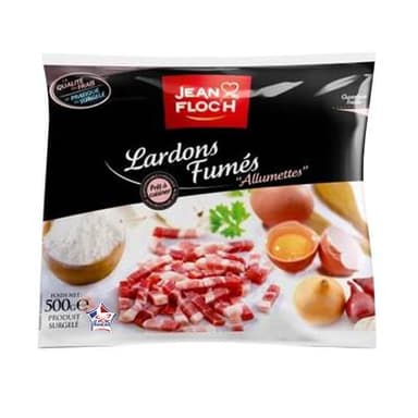 Jean Floc'h Lardons fumés allumettes, 500g