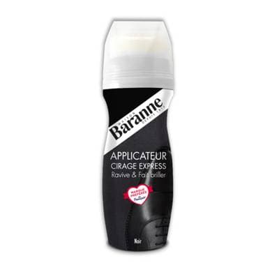 Baranne Cirage Applicateur Noir Express Sans silicone, 75ml