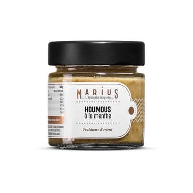 Marius, L'Épicerie Inspirée Houmous à la Menthe, 100g