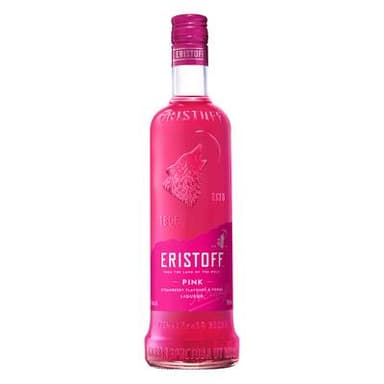 Eristoff Liqueur vodka fraise 18°, 70cl