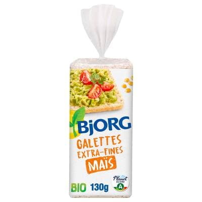 Bjorg Galettes de maïs extra fines Bio, 130g