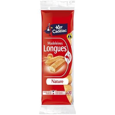 Ker Cadélac Madeleines longues Nature x20, 220g