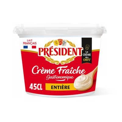 Président Crème Fraiche 30% Mg Epaisse, 45cl