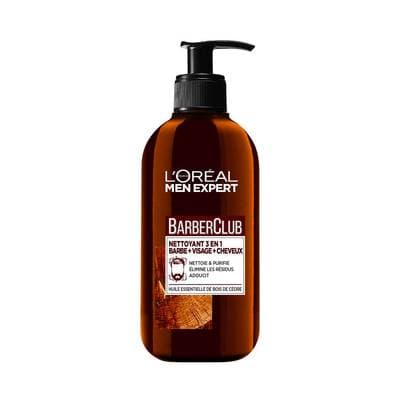 L'Oréal Men Expert Gel nettoyant 3en1 barbe, visage et cheveux, 200ml