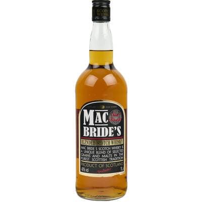 Mac Bride's Scotch whisky écossais blended malt 40°, 1L