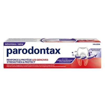 Parodontax Dentifrice Renforce & Protège les Gencives - Blancheur, 75ml