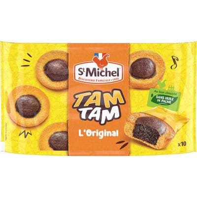 St Michel Tamtam original chocolat x10, 275g