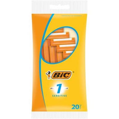Bic Rasoirs jetables 1 lame, 20 rasoirs jetables