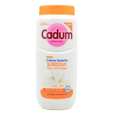 Cadum Gel douche surdoux Fleur d'Oranger, 500ml