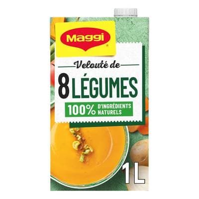 Maggi Soupe Velouté de 8 légumes, 1L