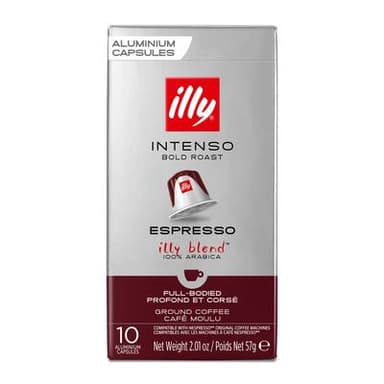 Illy Café intenso Capsules compatibles, 10 capsules