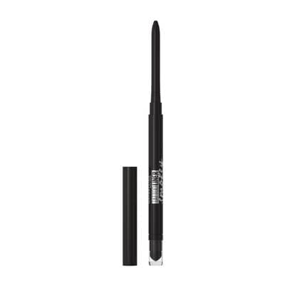 Maybelline Crayon Yeux Longue tenue Teinte Smokey Black (010), 1 crayon
